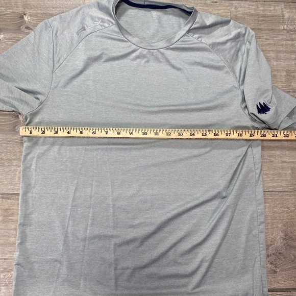 RLX Ralph Lauren Mens Gray Performance Wicking T-Shirt Medium - Picture 6 of 10
